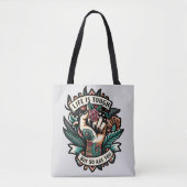Het leven is moeilijk, dus jij ook. tote bag (Voorkant)