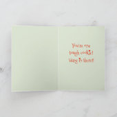 Het leven is moeilijk, maar jij ook! Goed kerstfee Kaart (Binnen)