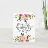 Het leven is moeilijk voor mij, maar jij ook Poste Kaart (Voorkant)