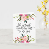 Het leven is moeilijk voor mij, maar jij ook Poste Kaart (Gele Bloem)