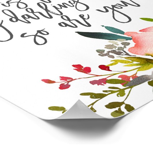 Het leven is moeilijk voor mij, maar jij ook Poste Poster (Hoek)