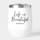 Het leven is mooi | Bedrijfsnaam Blog Brand (Voorkant)