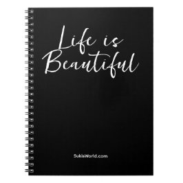 Het leven is mooi | Black Business Blog Brand Notitieboek