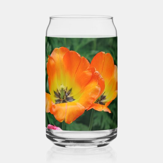 Het leven is mooi blikvorm glas (Voorkant)
