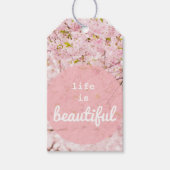 Het leven is mooi cadeau Label Cadeaulabel (Voorkant)