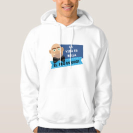 het leven is mooi de lelijke is één hoodie