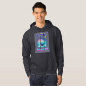 Het leven is mooi Hermanus Afrika September Whale Hoodie (Voorkant volledig)