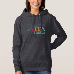 Het leven is mooi hoodie