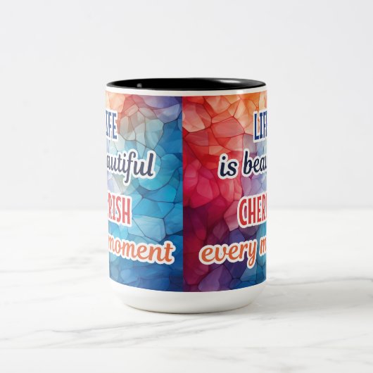 "HET LEVEN IS MOOI KOESTEREN ELK MOMENT" MOK (Center)