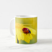 Het leven is mooi - Ladybug Koffiemok (Voorkant links)