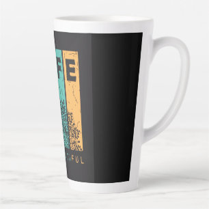Het Leven Is Mooi Latte Mok