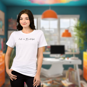 Het leven is mooi Merk op zakelijke blog Tri-Blend Shirt