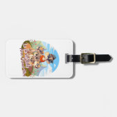 Het leven is mooi met grootvader bagagelabel (Voorkant horizontaal)