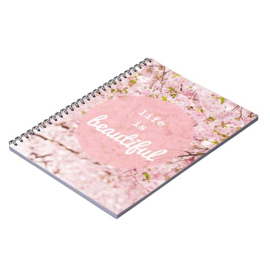 Het leven is mooi Notitieboek (Linkerzijde)