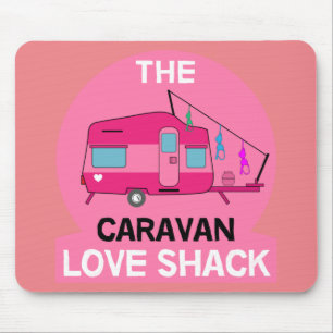Het leven is mooi op de Caravan Funny Gifts Travel Muismat