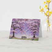 Het leven is mooi pensioen wenskaart kaart (Gele Bloem)