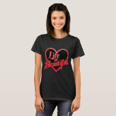 HET LEVEN IS MOOI T-SHIRT (Voorkant volledig)