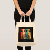 Het Leven Is Mooi Tote Bag (Voorkant (product))