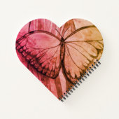 Het leven is mooi vlinder Notitieboek (Achterkant)