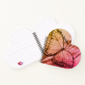 Het leven is mooi vlinder Notitieboek (Binnen)