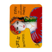 HET LEVEN IS MOOI - ZELFS DE ONGEPLANDE DELEN MAGNEET (Verticaal)