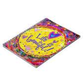 Het leven is mooie Inspirivity Leuk Inspirerend Notitieboek (Linkerzijde)