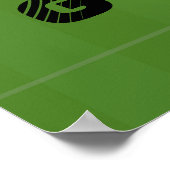 Het leven is net als Voetbal Poster (Hoek)