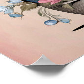 Het leven is niet altijd cowboylaarzen poster (Hoek)