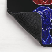 "Het leven is niet hetzelfde" Mousepad Muismat (Hoek)