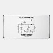 Het leven is niets anders dan een aardse natuurkun bureaumat (Voorkant)