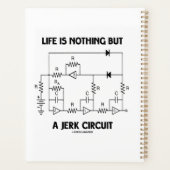 Het leven is niets anders dan een aardse natuurkun planner (Achterkant)