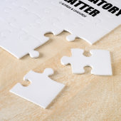 Het leven is niets anders dan een circulatoire mat legpuzzel (Zijkant)