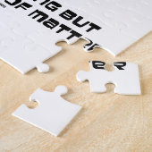 Het leven is niets anders dan een soort materie fy legpuzzel (Zijkant)