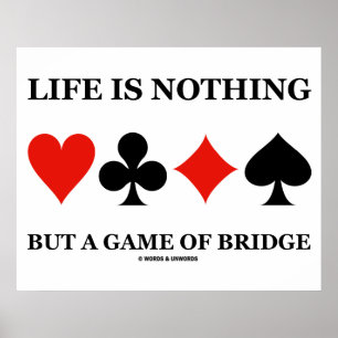 Het leven is niets dan een Spel van Brug (de Kostu Poster