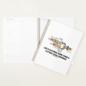 Het leven is niets meer dan een baanbrekend bestaa planner (Display)