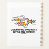 Het leven is niets meer dan een baanbrekend bestaa planner (Achterkant)