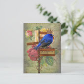 Het leven is niets zoals het brochure briefkaart (Staand voorkant)