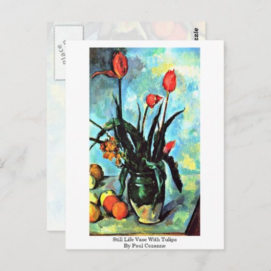 Het leven is nog steeds vol met tulpen van Paul Ce Briefkaart (Voorkant / Achterkant)