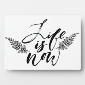 Het leven is nu fotoplaat (voorkant)
