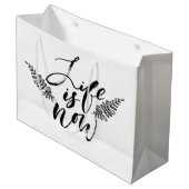 Het leven is nu groot cadeauzakje (Voorkant Gekanteld)