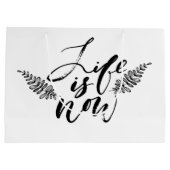 Het leven is nu groot cadeauzakje (Achterkant)