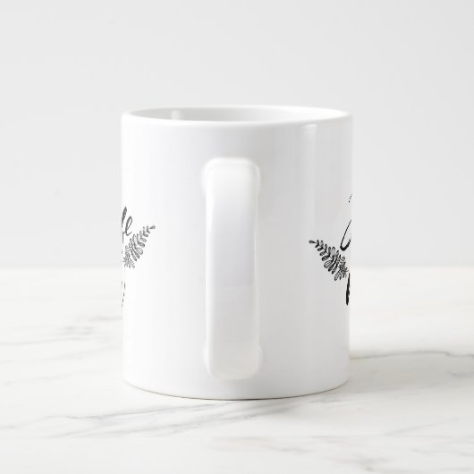 Het leven is nu grote koffiekop (Achterkant)