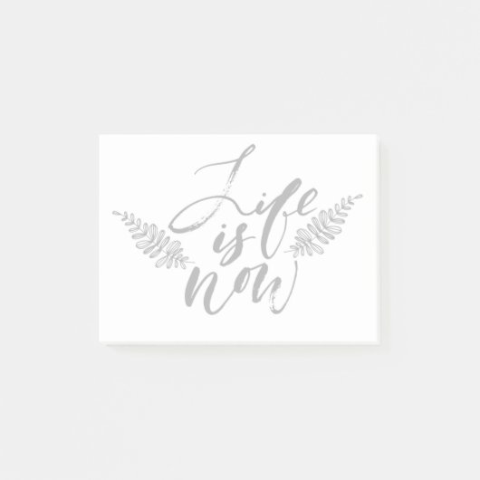 Het leven is nu post-it® notes (Voorkant)
