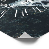 Het leven is of een gewaagd avontuur of niets poster (Hoek)