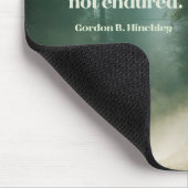 Het leven is om te genieten muismat (Hoek)