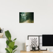 Het leven is om te genieten poster (Thuiskantoor)