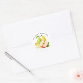 Het leven is onzeker. Eet de eerste Sticker van de (Envelop)