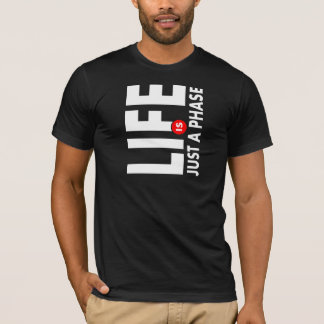 Het leven is overschatten (Donker) T-shirt