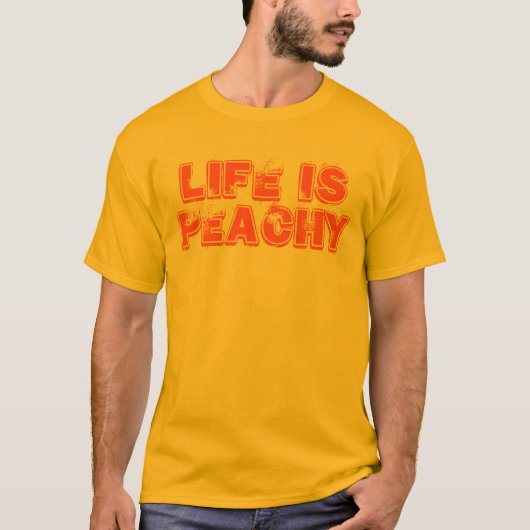 Het leven is perachy Shirt (Voorkant)