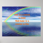 het leven is poster (Voorkant)